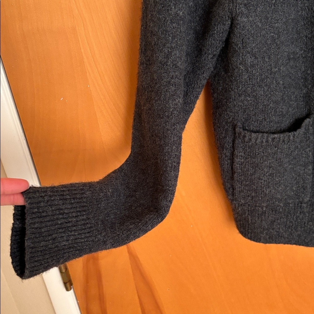 Madewell Charcoal Wool-blend Cardigan - Picture 6 of 13